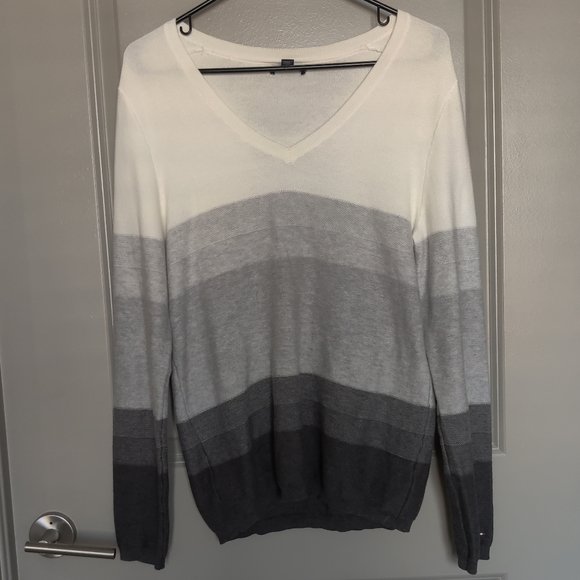tommy hilfiger grey sweater women's